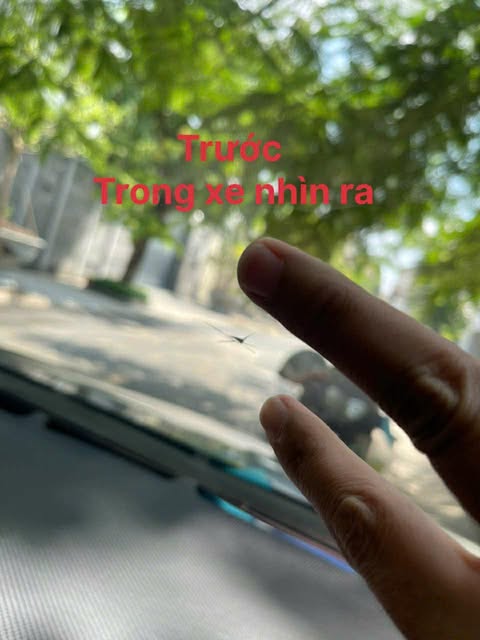 Hình ảnh thực tế hàn kính ô tô tại Bình Dương