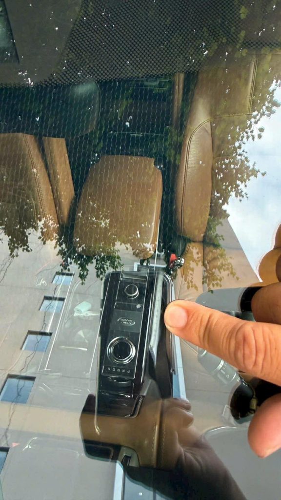 Hình ảnh thực tế sau khi hàn kính ô tô